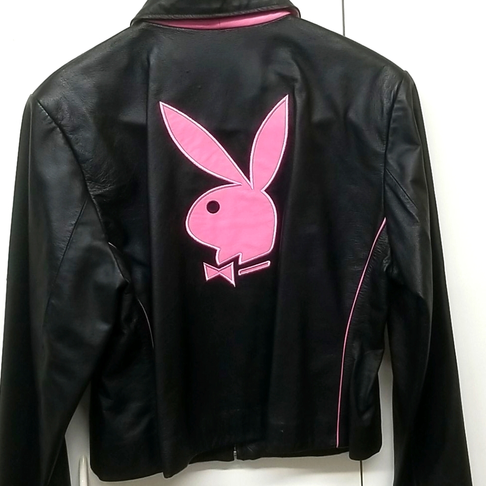 Playboy leather jacket